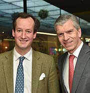 Moritz Freiherr von der Heydte und Prof. Dr. Alexander Liegl (©Foto: Hannes Magerstädt)